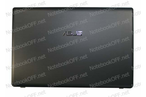Крышка матрицы (COVER LCD) для ноутбука Asus X55 с шарнирами фото №1